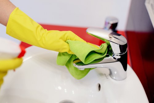 Illustration of cookie usage on a carpet cleaning website