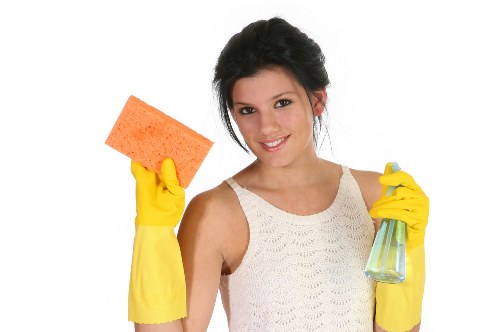 Deep cleaning carpets in a busy commercial workspace